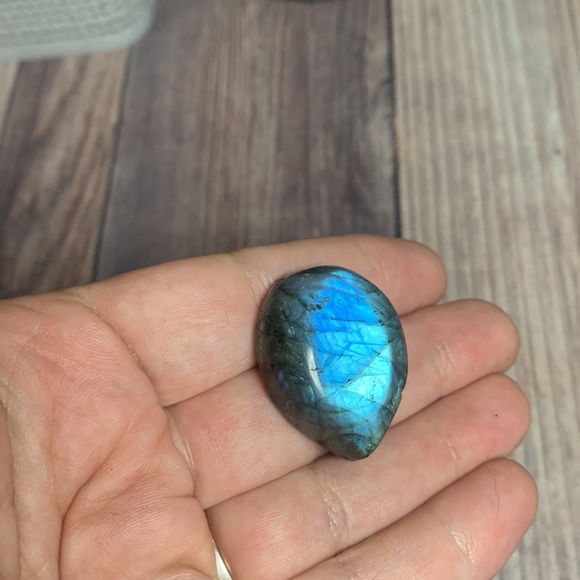 Labradorite pendant high flash-no hole - Picture 6 of 7
